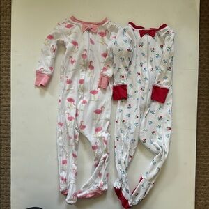 TBBC Flamingo and Floral Baby Sleepers